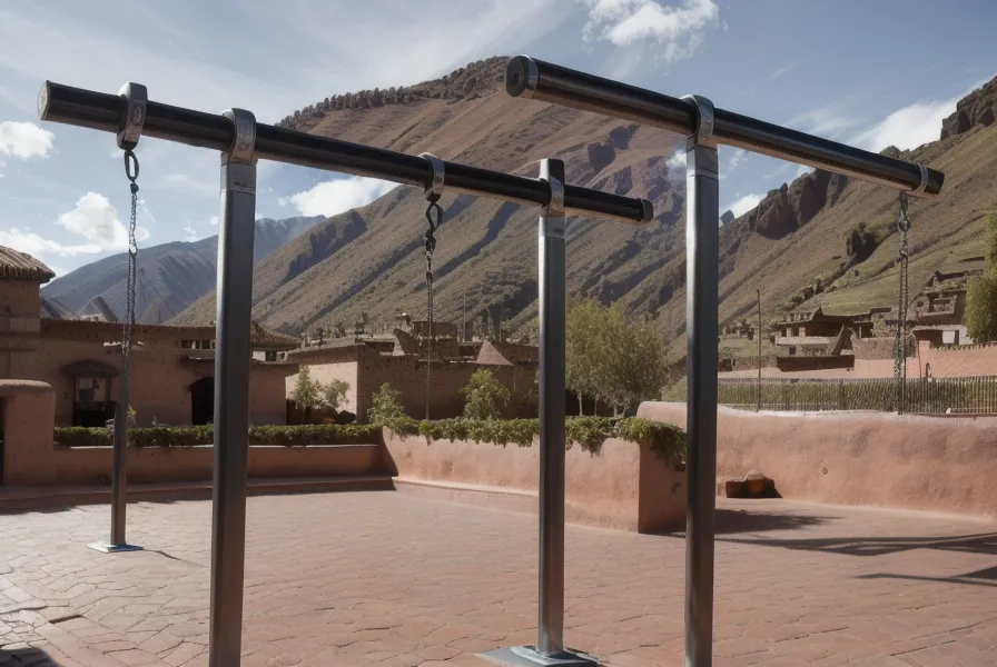 Cuaderno de entrenamiento con anotaciones sobre un muro de piedra en Cusco, siguiendo la progresión de fuerza en calistenia básica